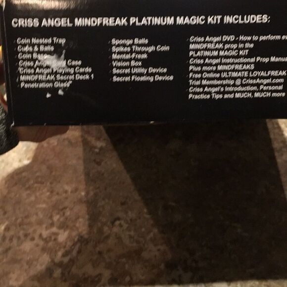 Criss Angel Magic Kit w/ DVD - Learning Magic! - Picture 8 of 10